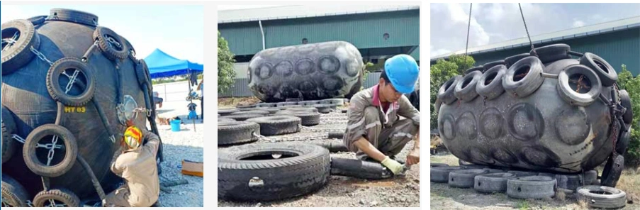 Floating Ship Yokohama Type Marine Rubber Dock Pneumatic Fenders