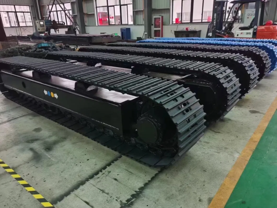 Manufacturer High Quality Rubber Track for Construction Machinery Chassis for Chassis Parts for Excavator Loaders and Drill