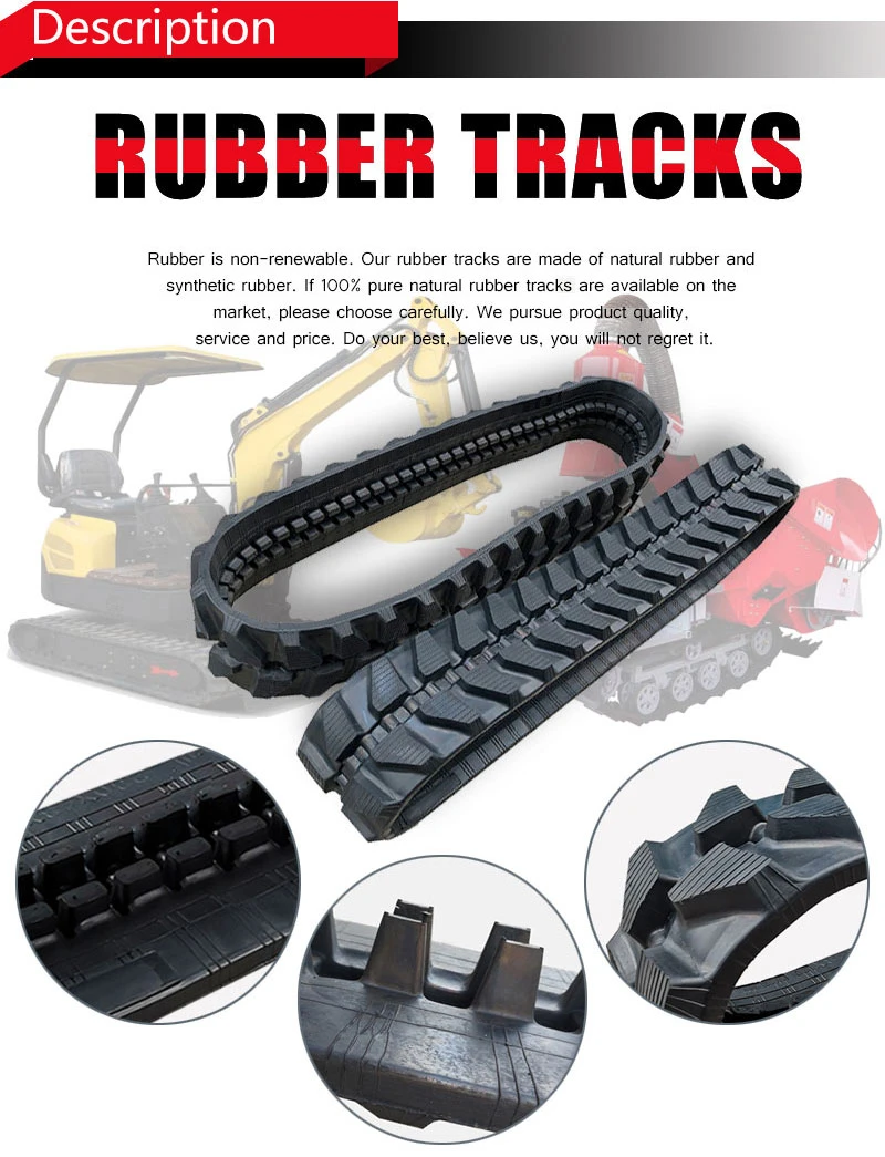 Huanball Rubber Track (381X101.6X42) for Track Loader (Cat 257, etc)