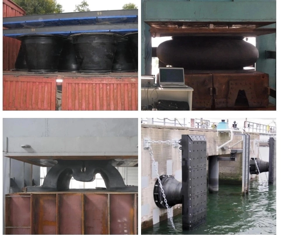 Tug Boat Rubber Fender, Marine Hollow Cylindrical Rubber Boat Fenders for Tug Boat