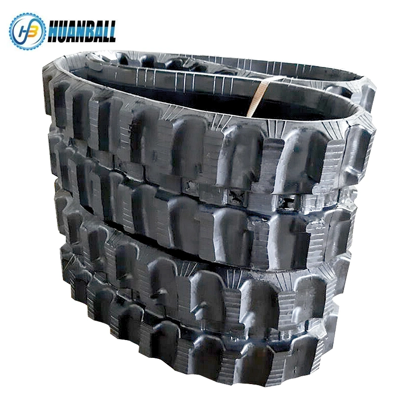 7" Width Rubber Track H180X72X37 for Hitachi Zx8-2 Mini Excavators