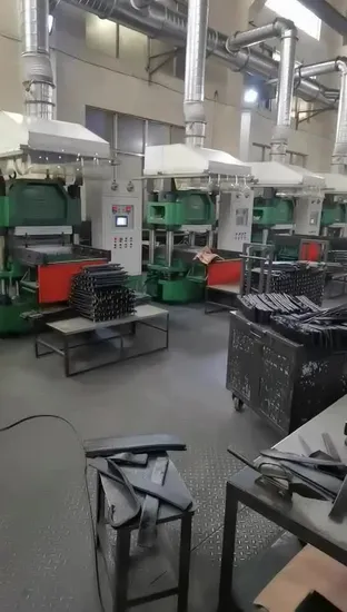 Boulon sur/chaîne sur/Clip sur les excavatrices Patin en caoutchouc pour excavatrice